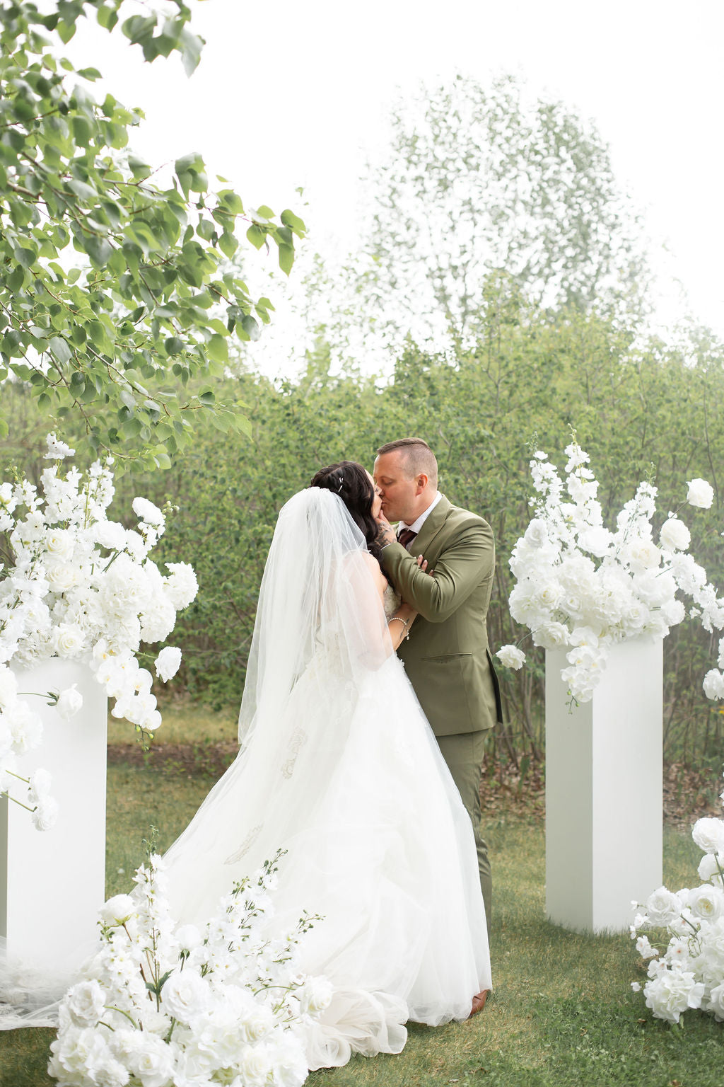 The Sophia Floral Columns