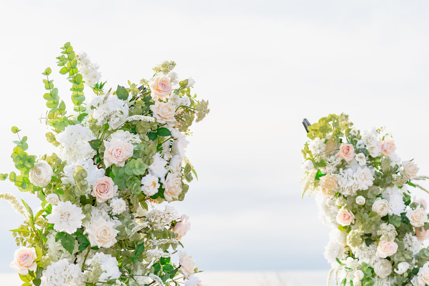 The Stella Floral Pillars