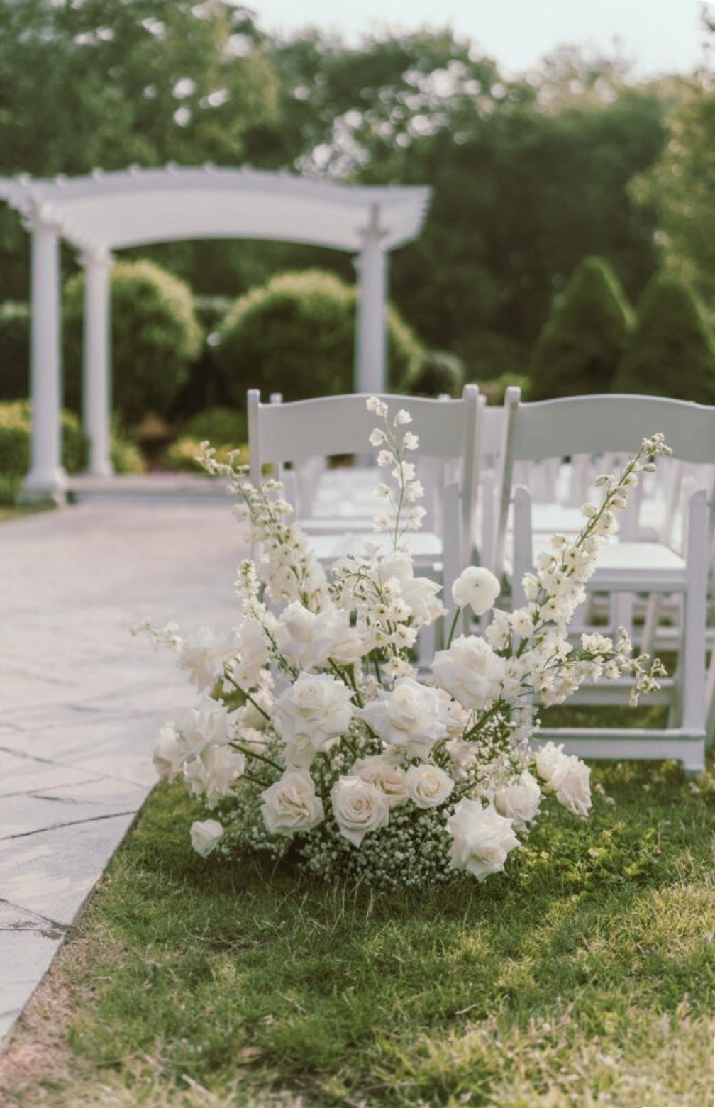 The Sophia Aisle Flowers