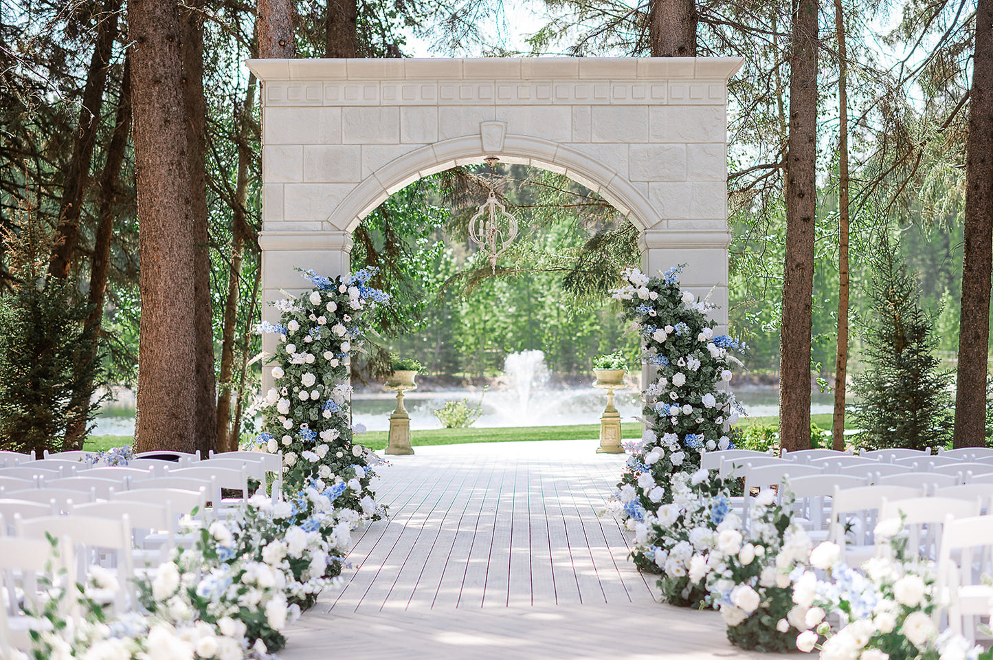 The Kaialee Floral Pillars