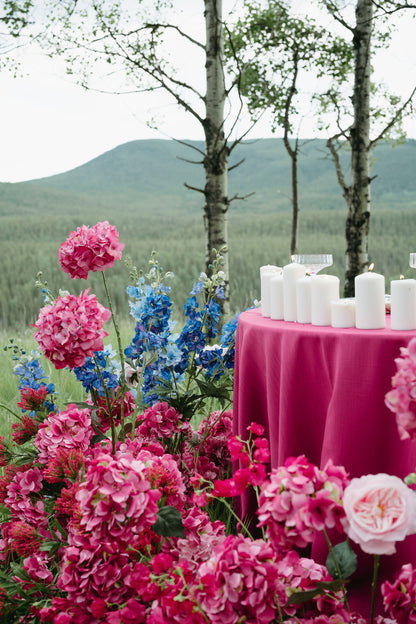 The Aurora Ground Floral Arch