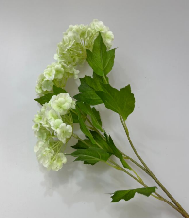Real Touch 3-Head Snow Hydrangea