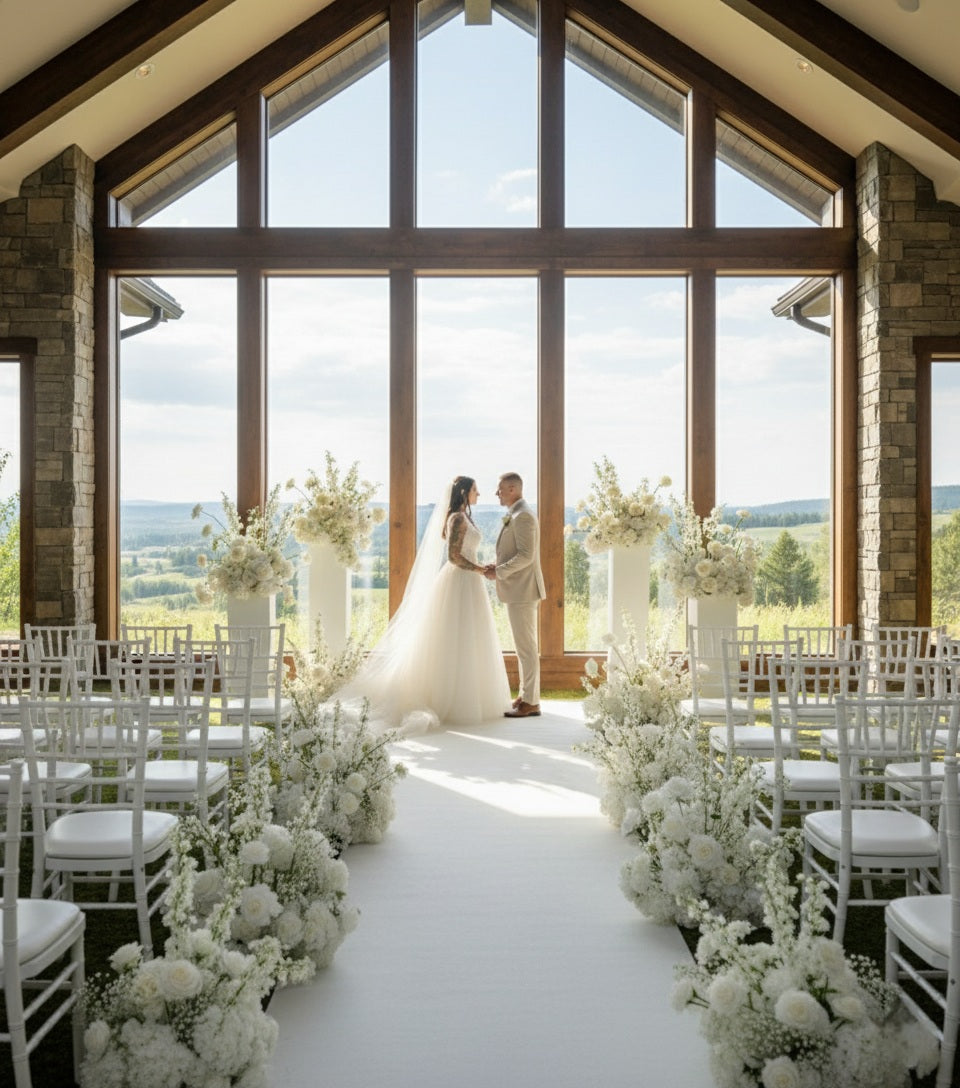 The Sophia Floral Columns