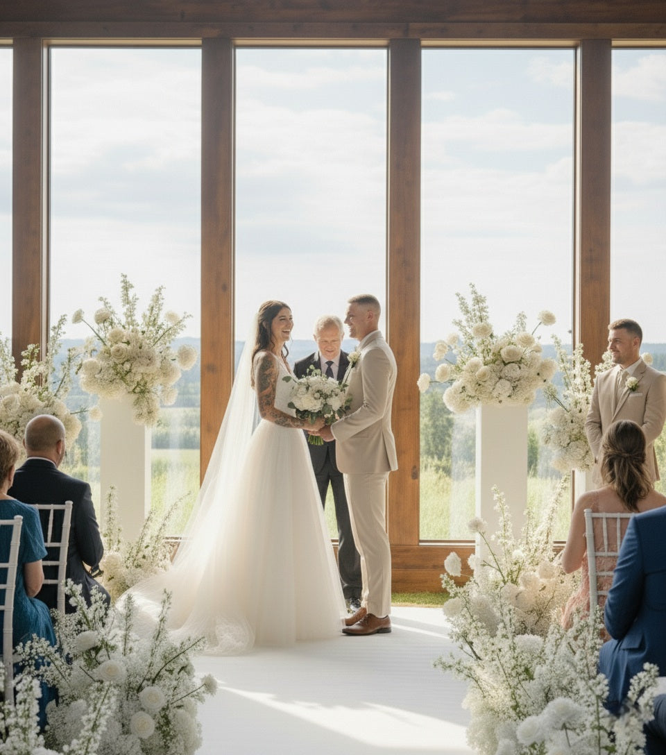 The Sophia Floral Columns